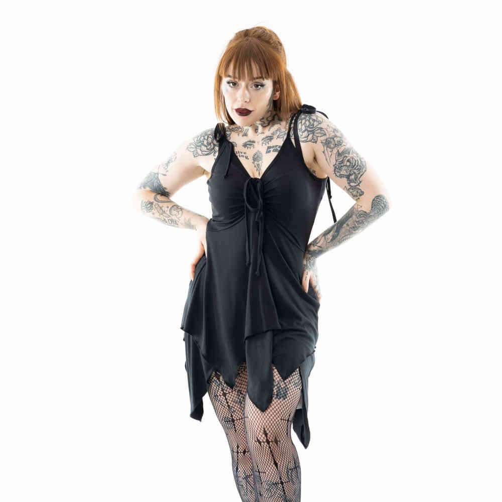 Innocent Lifestyle - Apollonia Korte jurk - Zwart